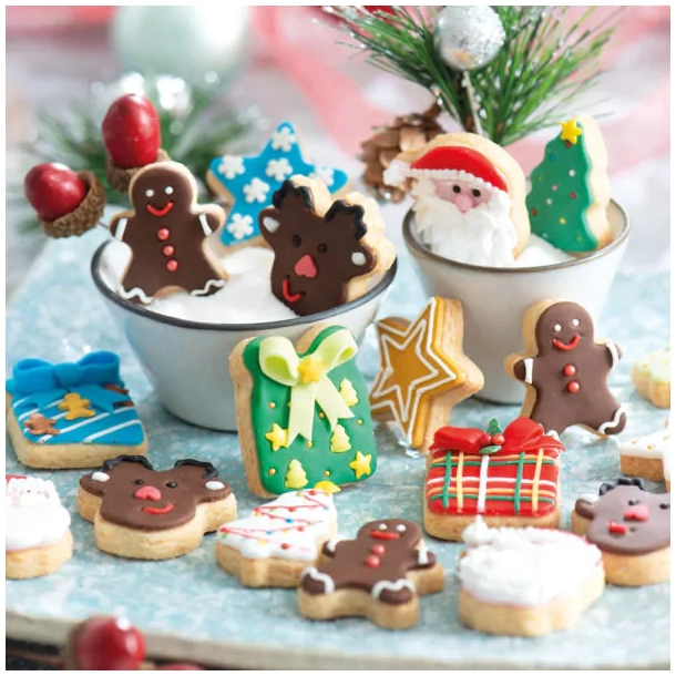 Decora Jule udstikker st - 6 dele