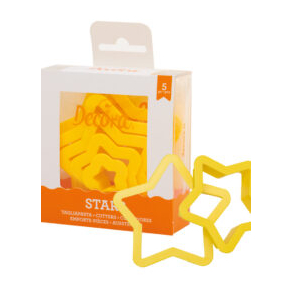 Decora Udstikkerst Stjerne - 5dele