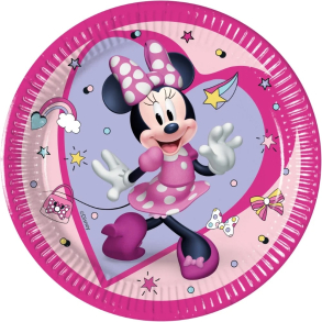 Tallerkner Minnie Mouse Junior 20 - 8stk