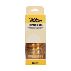 Wilton Muffinsforme Guld - 50stk
