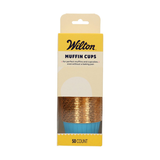 Wilton Muffinsforme Bl� - 50stk