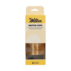 Wilton Muffinsforme Sort - 50stk