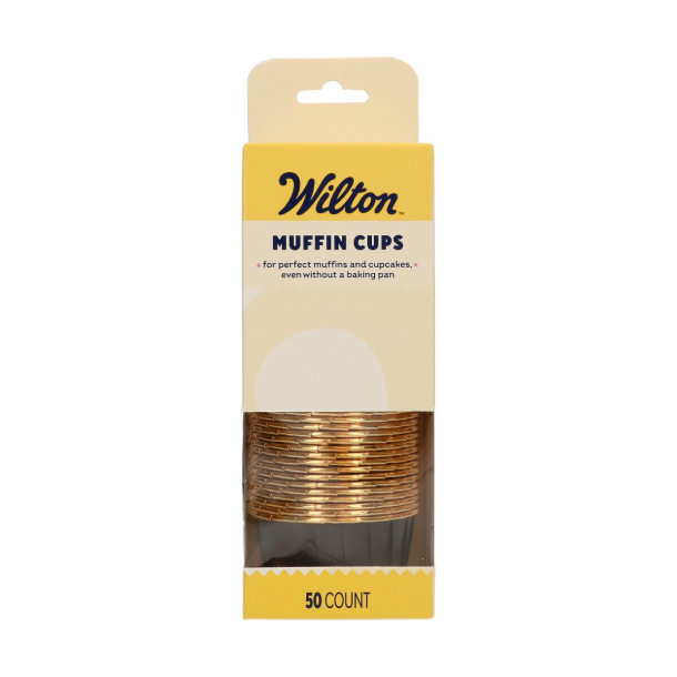 Wilton Muffinsforme Sort - 50stk