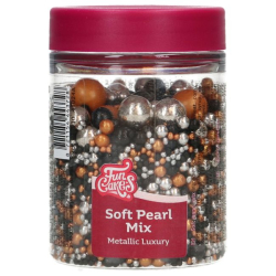 FunCakes Krymmel Soft Pearls Mix Metallic Luxury - 80g
