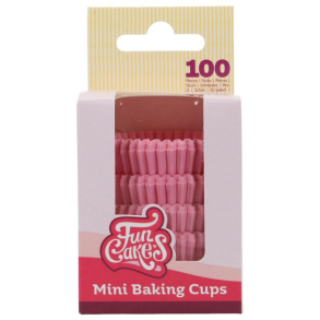 FunCakes Mini Muffinsforme Lysebl� - 100stk
