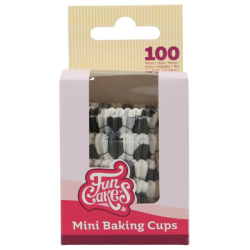 FunCakes Mini Muffinsforme Fodbold - 100stk