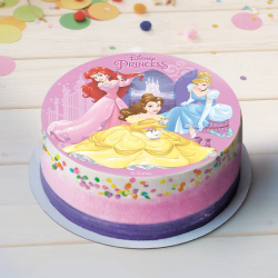 Vaffelprint Disney Prinsesser - 20  