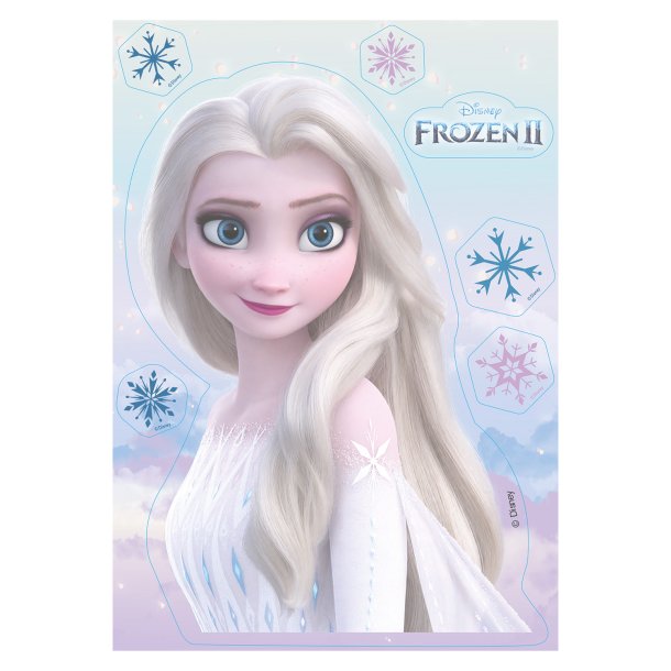 Vaffelprint Frozen - Silhuetter