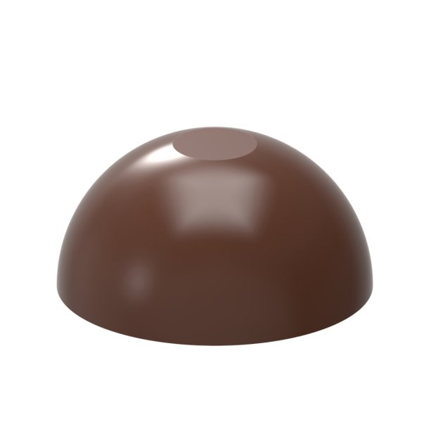 Chocolate World Chokoladeform Halvkugle Med Bund 30mm - CW12035