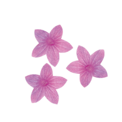 Vaffelblomst Lilje Violet 2cm - 400stk