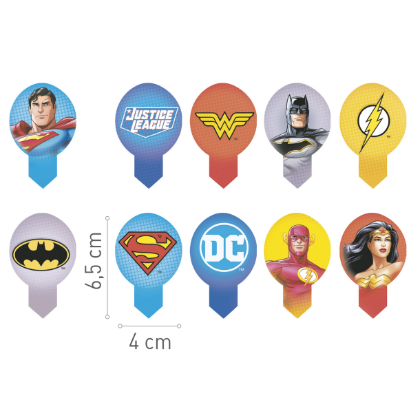Vaffelprint Justice League - 20stk