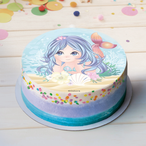 Vaffelprint Havfrue - 20