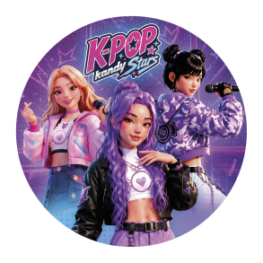 Vaffelprint K-Pop Kandy Stars - �20