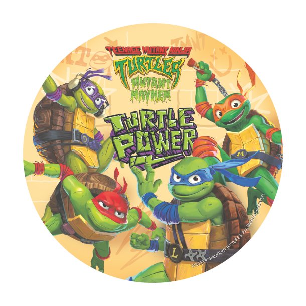 Vaffelprint Ninja Turtles - 20