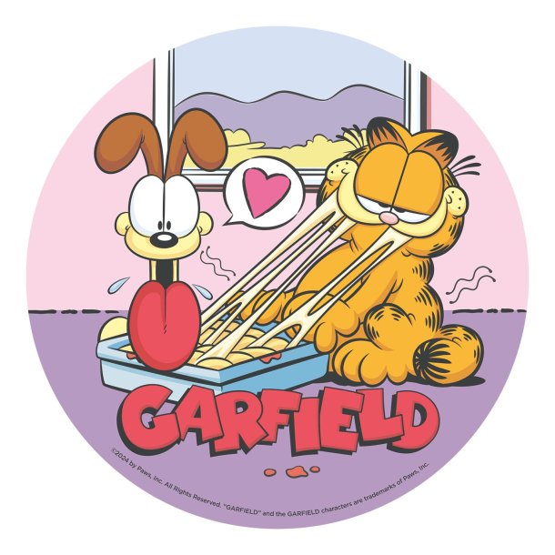 Vaffelprint Garfield - 20