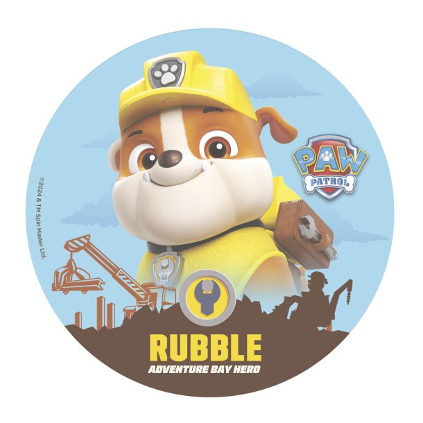 Vaffelprint Paw Patrol Rubble - 20