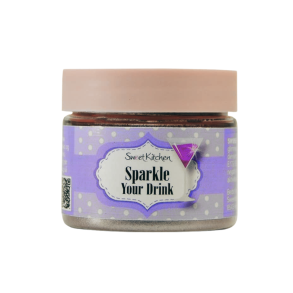 SweetKitchen Sparkle Your Drink Lilla - 10g