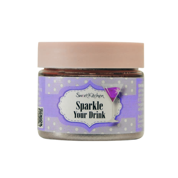 SweetKitchen Sparkle Your Drink Lilla - 10g