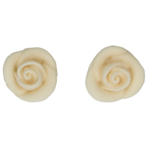 FunCakes Sukkerdekoration Roser Hvid - 6stk