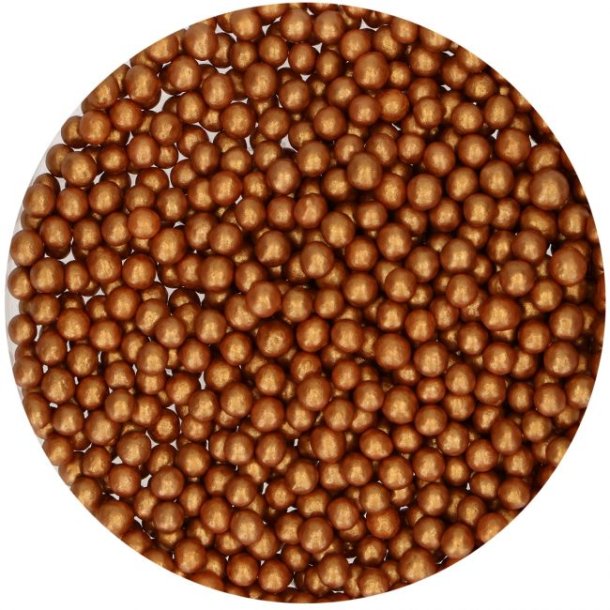 FunCakes Krymmel Soft Pearls Medium Bronze Gold - 60g