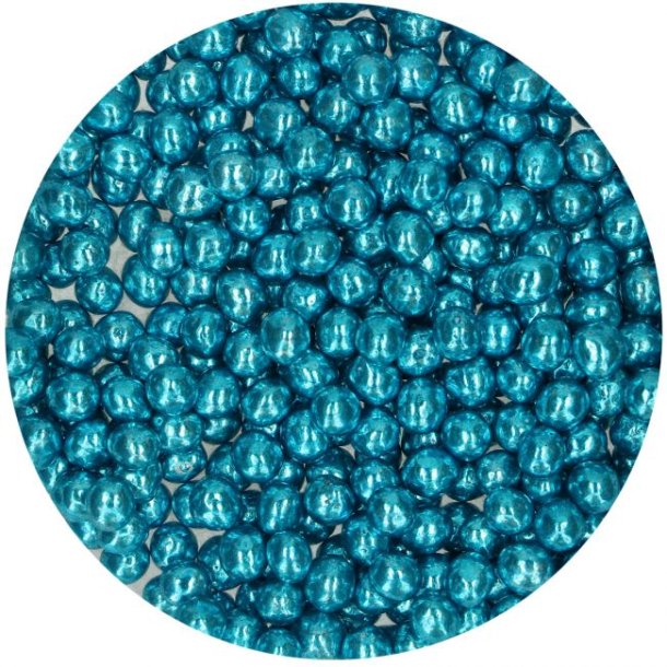 FunCakes Krymmel Crispy Choco Pearls Metallic Blue - 60g