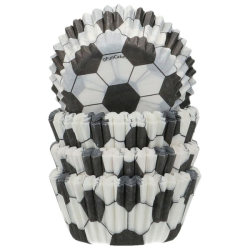 FunCakes Mini Muffinsforme Fodbold - 100stk