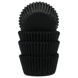 FunCakes Mini Muffinsforme Sort - 100stk