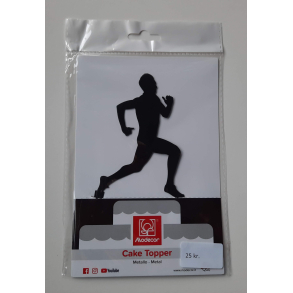 Cake Topper Silhuet Lb - Mand