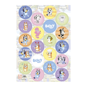 Kageprint Bluey �3,4 - 20stk