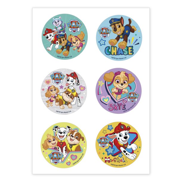 Kageprint Paw Patrol - 5,8