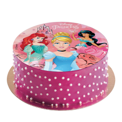 Kageprint Disney Prinsesser - 20