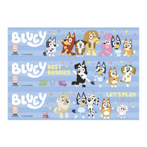 Kageprint B�nd Bluey - 14,8x21
