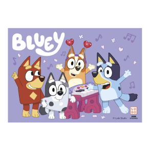 Kageprint Bluey - 14,8x21cm