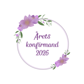 Luksus Sukkerprint Konfirmand Lilla - A4