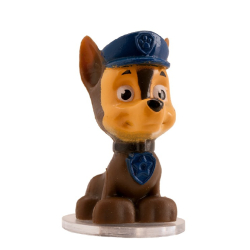 Cake Topper Paw Patrol - 6stk - Chase, Rocky, Zuma