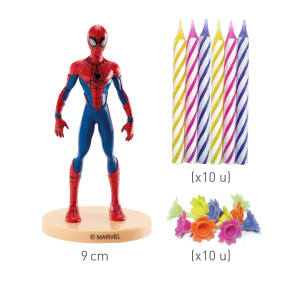 Cake Topper Spiderman & Kagelys