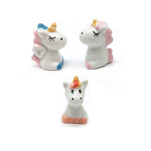 Cake Topper Unicorn - 3stk