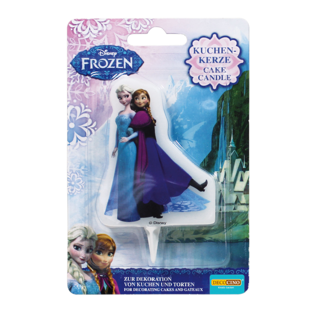 Kagelys Frozen Elsa &amp; Anna - 1stk