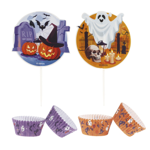 Dekora Muffinsforme & Cake Topper - Halloween