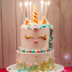 Kagelys Metallisk Slv - 16stk