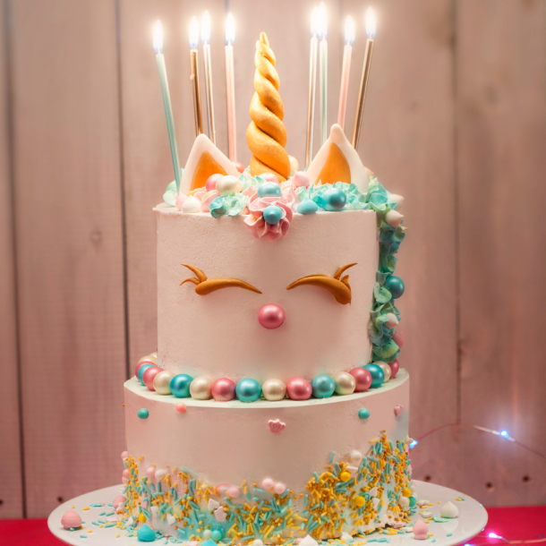 Kagelys Metallisk Slv - 16stk