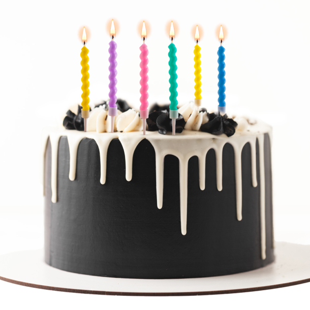 Kagelys Twisted - 6stk