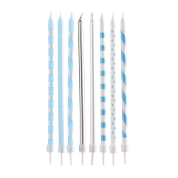 Kagelys Lysebl Mix - 16stk