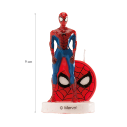 Kagelys Spiderman 3D - 1stk
