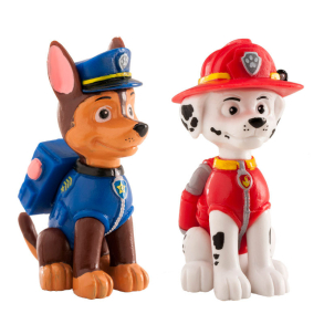 Cake Topper Paw Patrol 6cm - 2stk