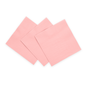 Servietter Lyserd 33x33cm - 20stk