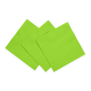 Servietter Lime Grn 33x33cm - 20stk