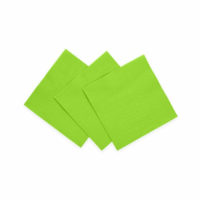 Servietter Lime Grn 24x24cm - 20stk