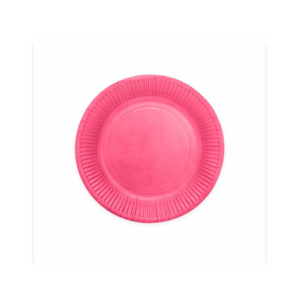 Tallerkner Pink 23 - 16stk