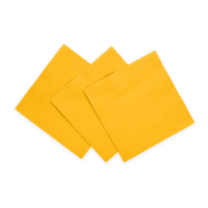 Servietter Gul 33x33cm - 20stk
